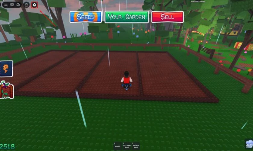 Lưu ý khi nhập code Garden Horizons