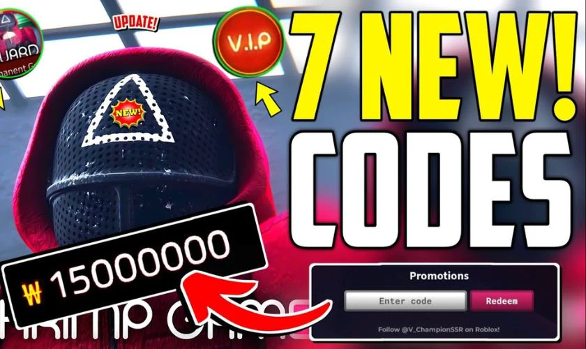 Code Shrimp Game có lợi ích gì trong trò chơi