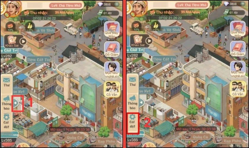 Cách nhập Code Tiệm Tạp Hóa Thời Gian