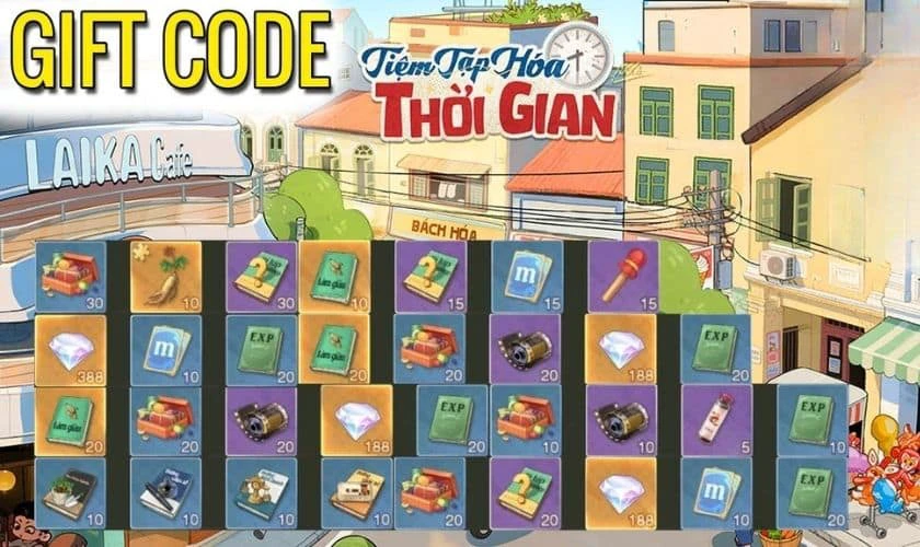 Lưu ý khi nhập Code Tiệm Tạp Hóa Thời Gian mới nhất