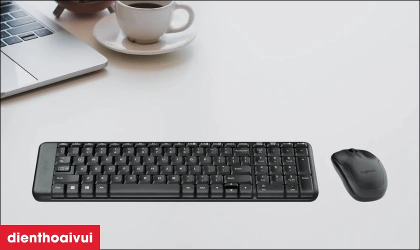 Logitech MK220 là combo chuột bàn phím bán chạy nhất hiện nay