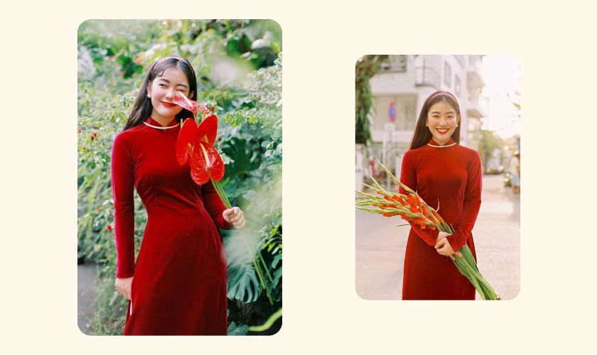 Concept chụp ảnh Tết kiểu Retro