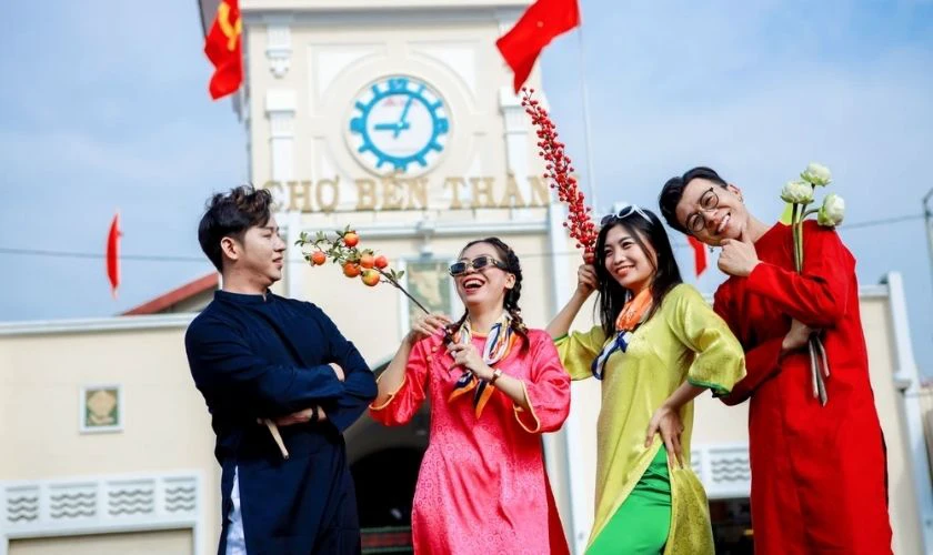 Concept chụp ảnh Tết kiểu hiện đại độc lạ