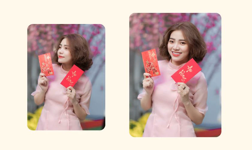 Concept chụp ảnh Tết cùng bao lì xì ấn tượng