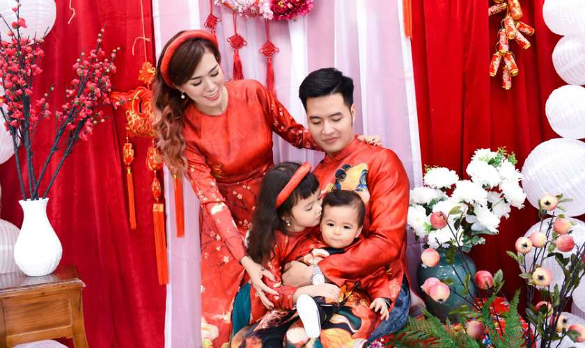 Concept chụp ảnh Tết gia đình