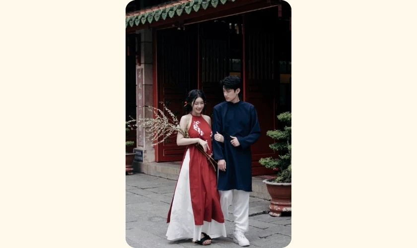 Concept chụp ảnh Tết cho cặp đôi ấn tượng