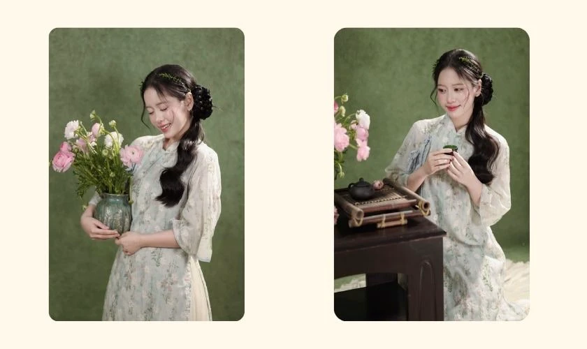 Concept chụp ảnh Tết tại nhà