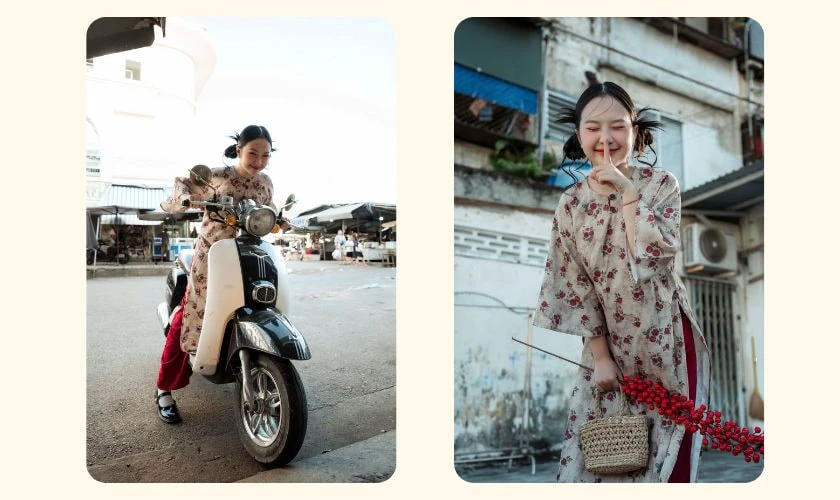 Ảnh Tết mới lạ