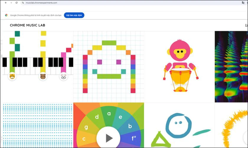 Chrome Music Lab