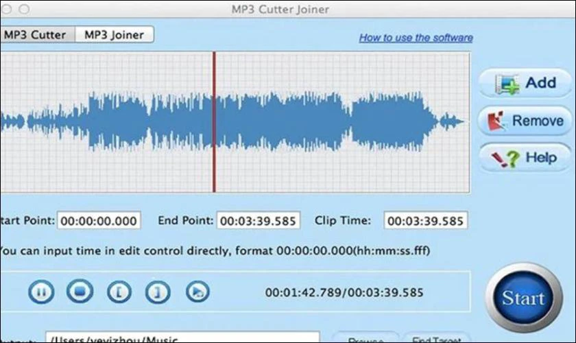 MP3 Cutter là công cụ chuyên cắt ghép âm thanh trực tuyến
