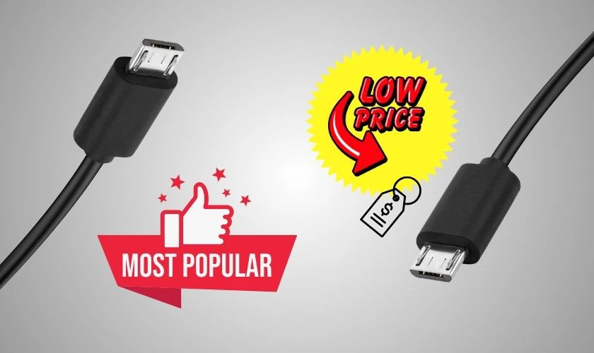 Ưu điểm của cổng sạc Micro USB