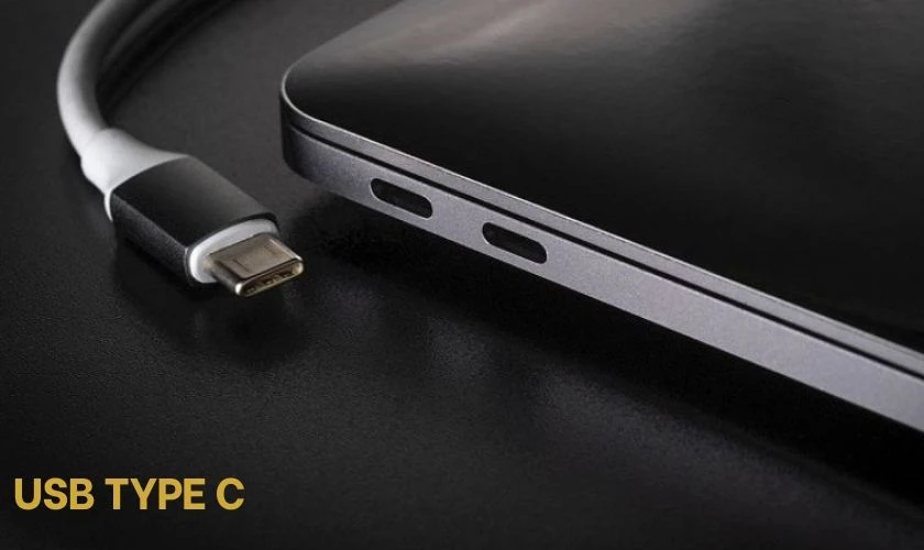 Laptop sử dụng cổng sạc USB Type để tối ưu thời gian sạc