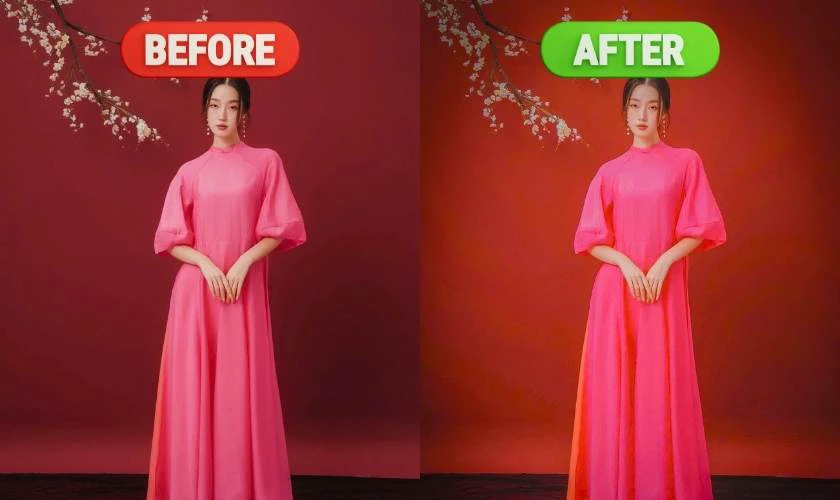 Công thức chỉnh màu ảnh Lightroom theo tone đỏ tươi
