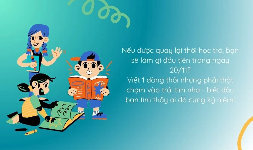 Mẫu content chủ dề ngày Nhà giáo hay, tăng tương tác