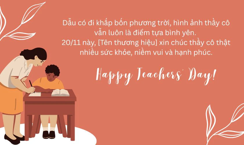 Content 20/11 tri ân thầy, cô giáo