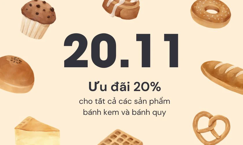 TOP những mẫu content tăng doanh thu cho tiệm bánh ngày Nhà giáo