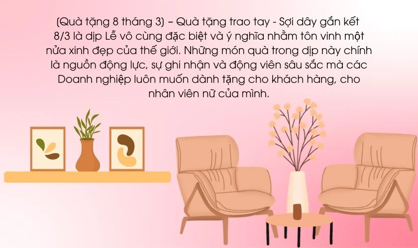 Content 8/3 cho thương hiệu nội thất, thiết bị gia dụng