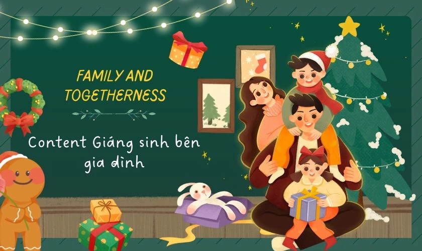 Content Giáng sinh hay, ấm áp, tăng tương tác