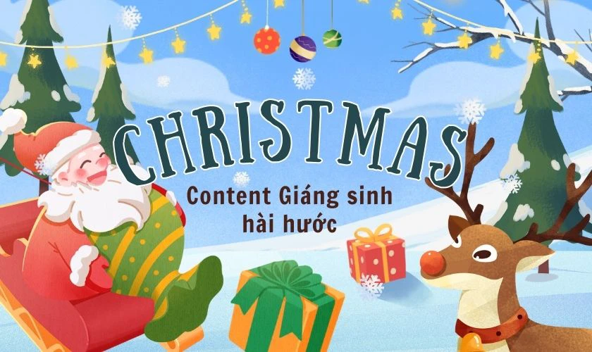 Content Giáng sinh hài hước, vui nhộn