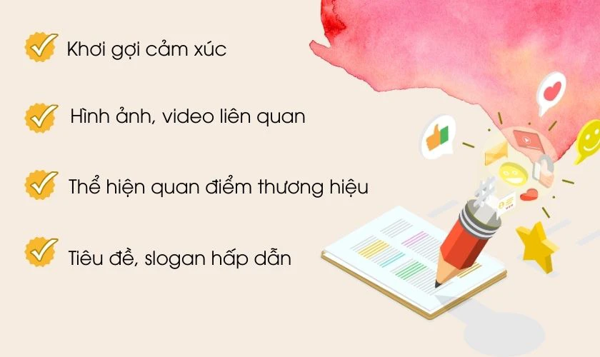 Content Ngày của Mẹ hay cần đáp ứng các tiêu chí gì?