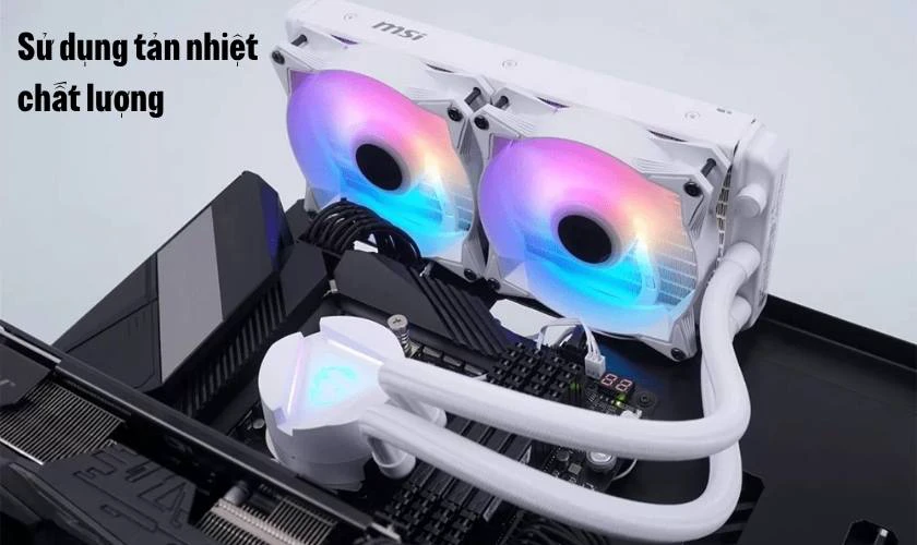 Sử dụng tản nhiệt chất lượng