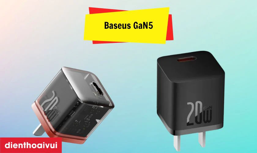 Củ sạc Baseus GaN5 1C PD 20W