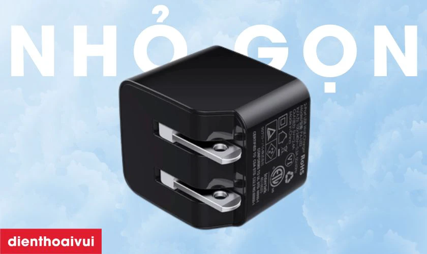 Thiết kế nhỏ gọn, dễ dàng mang theo khi di chuyển