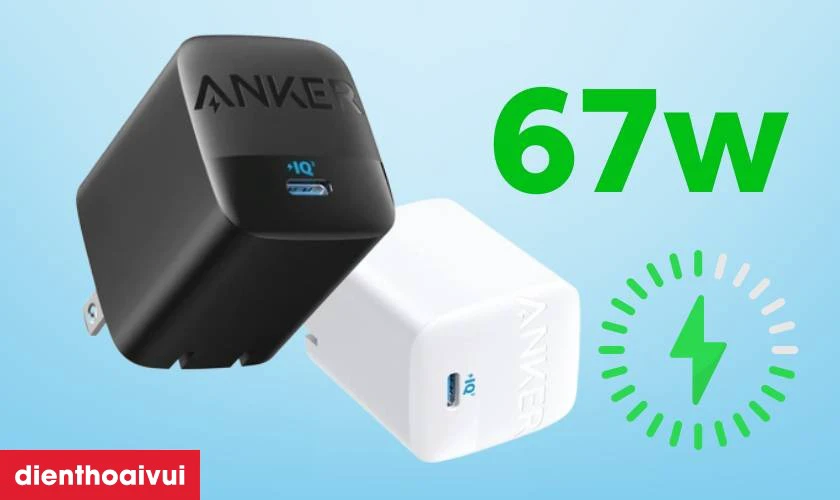 Củ sạc Anker 316 1C 67W A2671