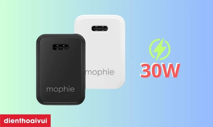 Đặc điểm của củ sạc Mophie Essential PD 30W 1C