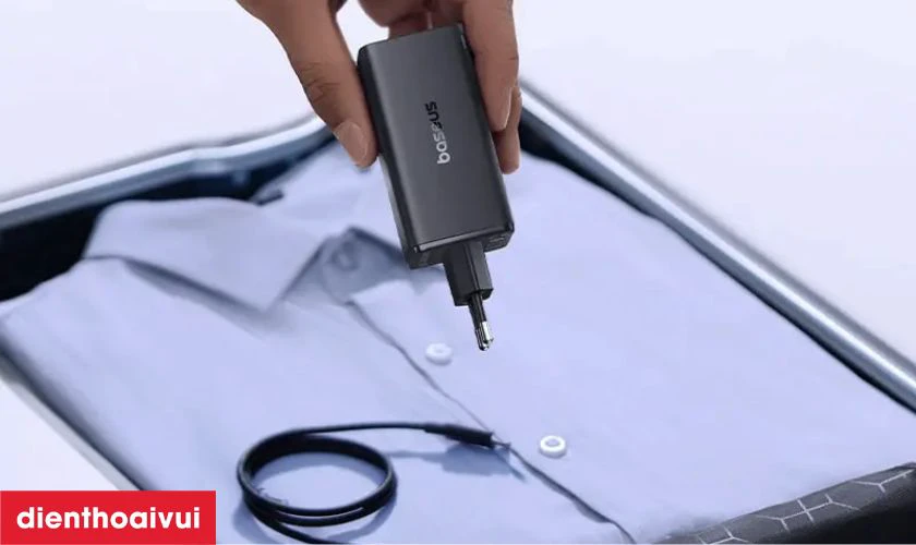 Điểm nổi bật của củ sạc nhanh Baseus GaN6 Pro 2C + 2U 100W EU k&egrave;m c&aacute;p C-C 100W 1m