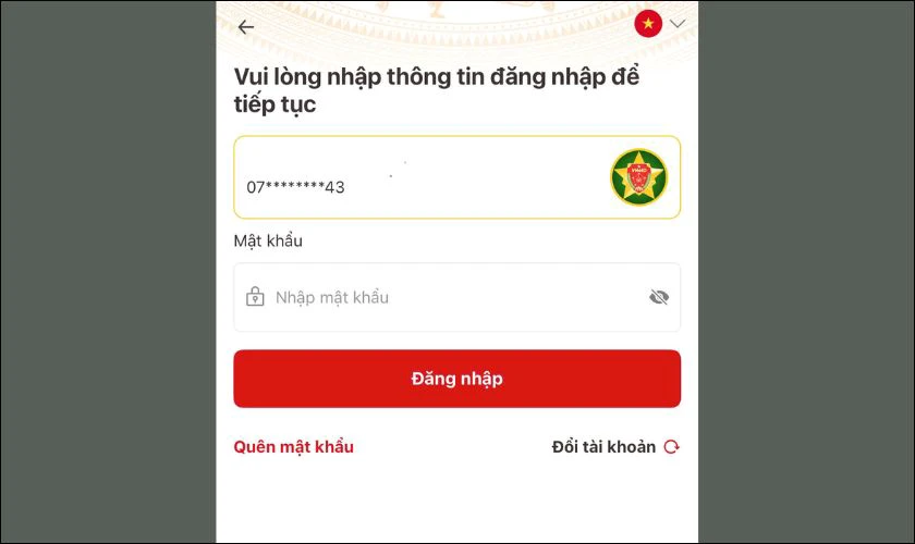Lỡ cung cấp mã OTP VNeID cho người khác phải làm sao?