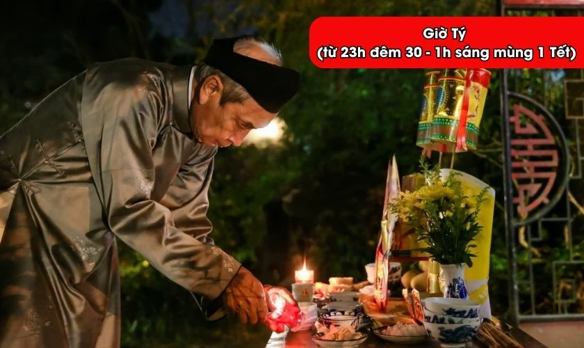 Cúng giao thừa lúc mấy giờ 2026 Bính Ngọ?