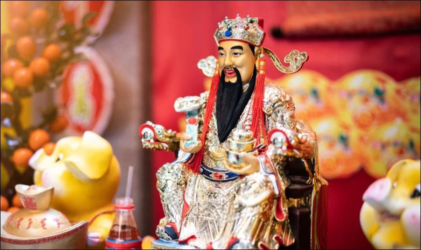 Mẫu văn khấn cúng vía Thần Tài mùng 9 chuẩn nhất
