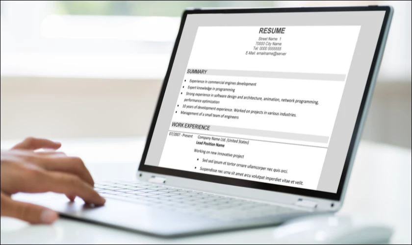 Lưu ý khi sử dụng CV Template Google Docs