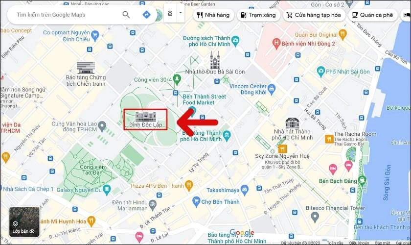 Cách đo khoảng cách trên Google Maps trên máy tính