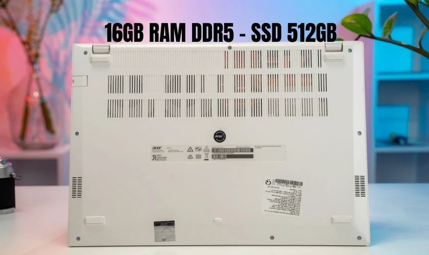 Đánh giá Acer Gaming Nitro Lite 16 về khả năng nâng cấp