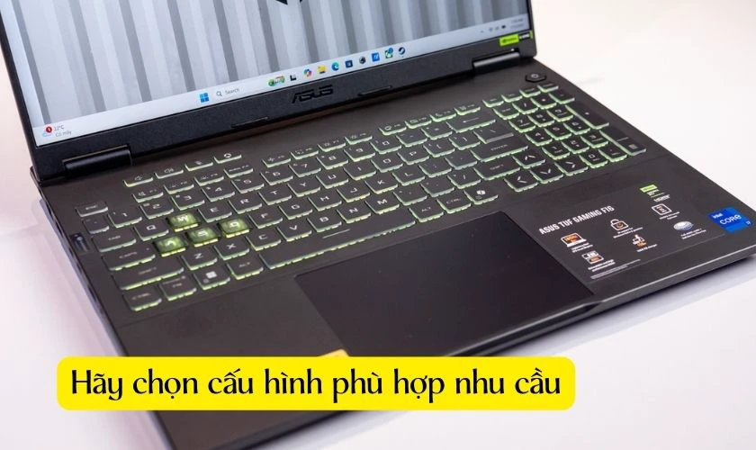 Kinh nghiệm chọn mua ASUS TUF Gaming F16