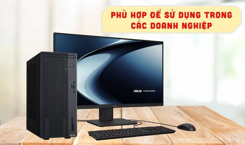 Asus V500MV phù hợp với các doanh nghiệp, văn phòng