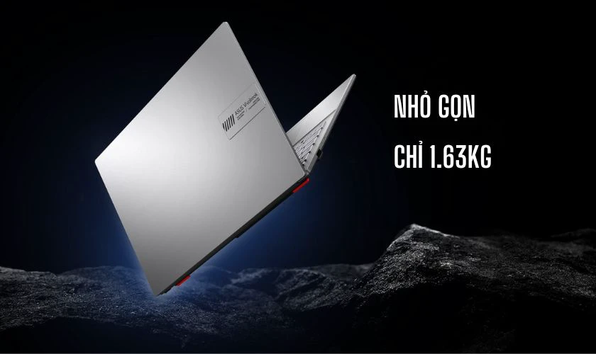Đánh giá Asus Vivobook Go 15 về ngoại quan - Mỏng nhẹ