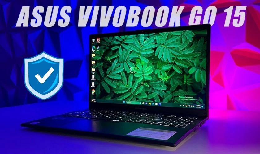 Asus Vivobook Go 15 cài sẵn Windows 11 Home với giao diện hiện đại