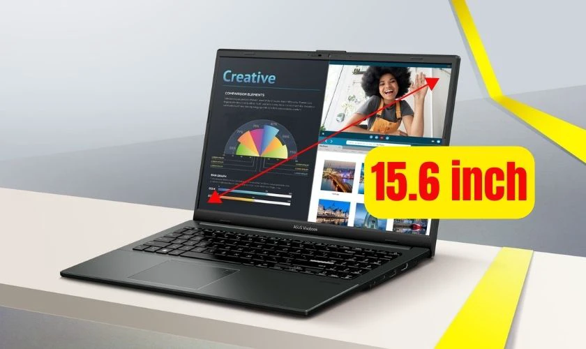 Đánh giá Asus Vivobook Go 15 về màn hình