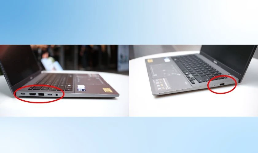 Đánh giá Asus Vivobook S 14 về khả năng kết nối