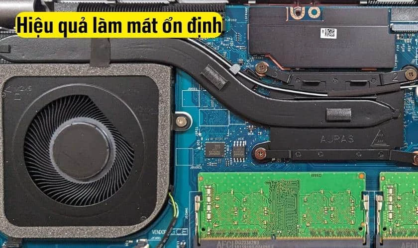 Đánh giá Dell Inspiron 14 5440 về hệ thống tản nhiệt