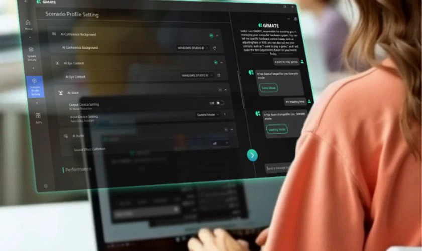 Đánh giá Gigabyte Gaming A16 về phần mềm và bảo mật