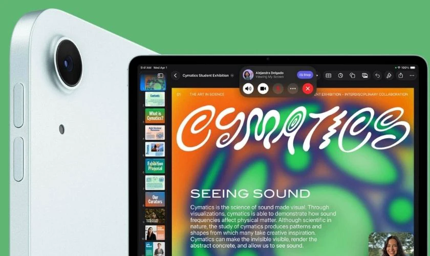 Đánh giá iPad Air M4 về thiết kế