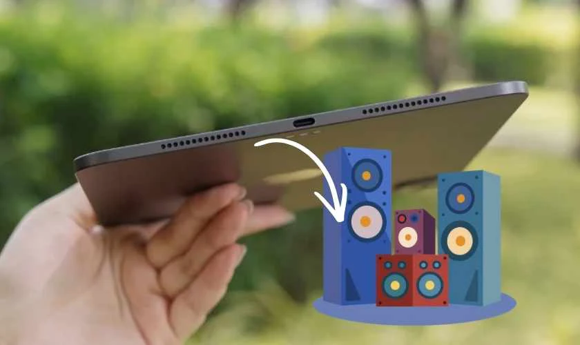 Đánh giá iPad Pro M4 về bàn phím, loa