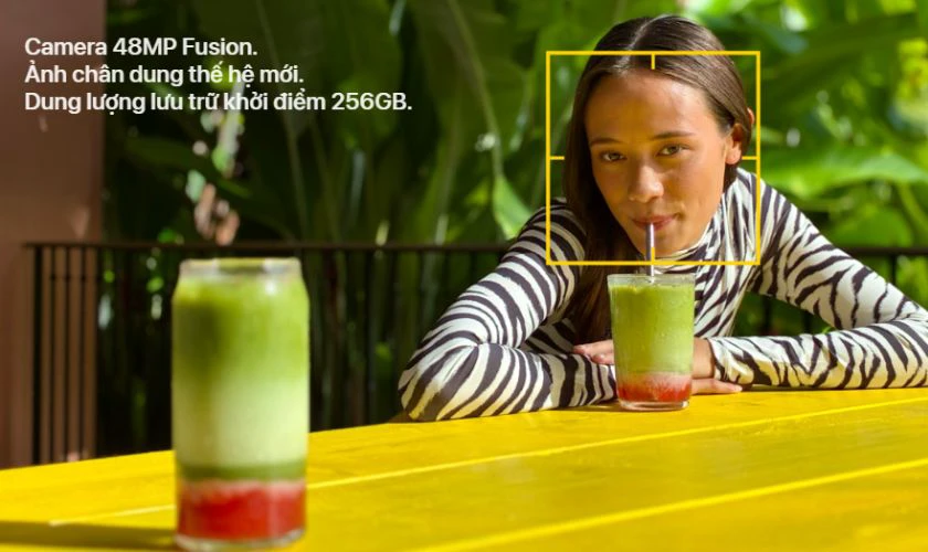 Camera 2 trong 1 48MP cho trải nghiệm nhiếp ảnh tuyệt vời