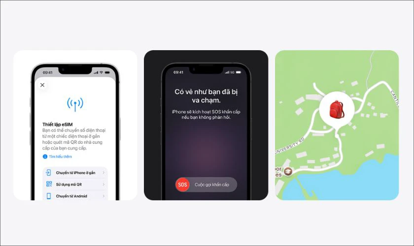 Kết nối nhanh và an toàn với Wi-Fi, 5G và eSIM
