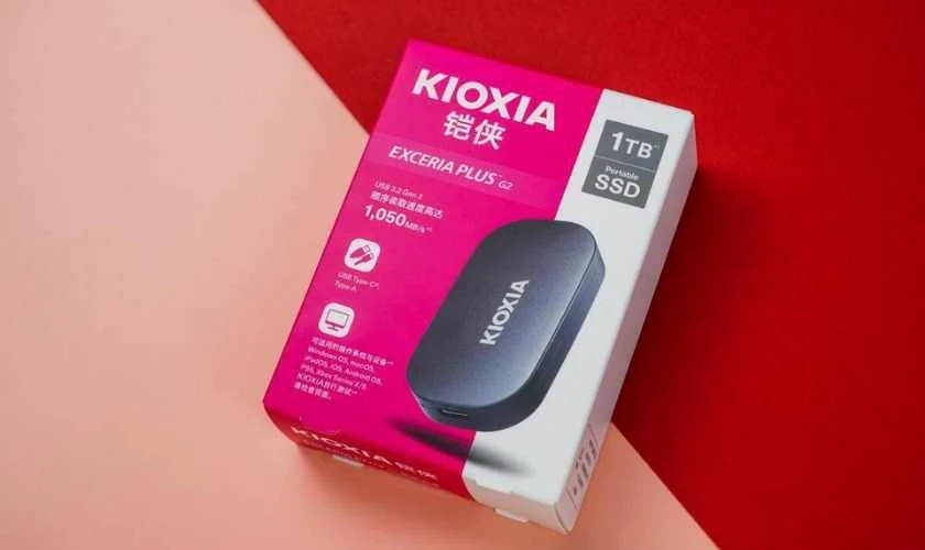 Đánh giá Kioxia EXCERIA PLUS G2 về thiết kế ngoại quan