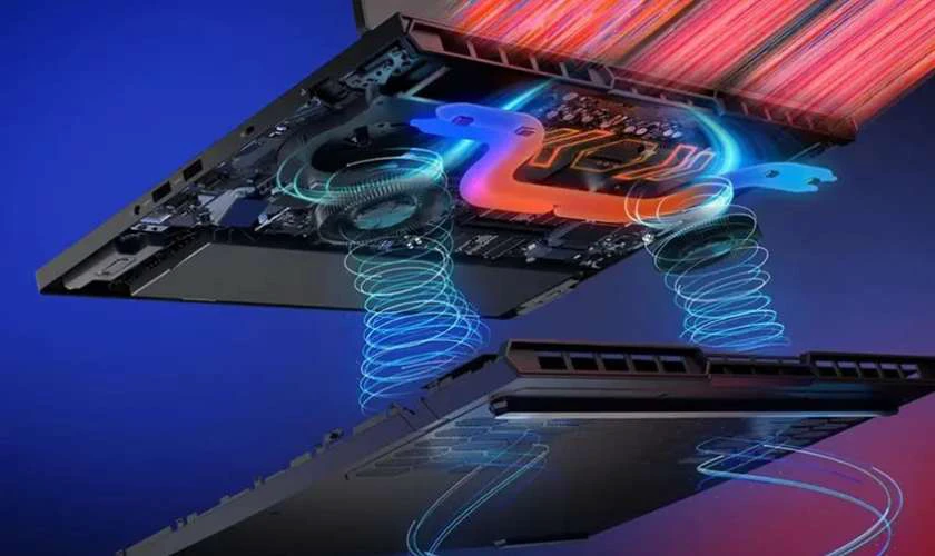 Đánh giá Lenovo Legion Pro 5 về hệ thống tản nhiệt